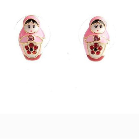 kate spade Ooh La La Dollface Stud Earrings - Picture 5 of 5